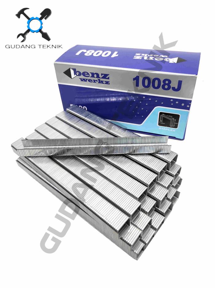 BENZ Isi Staples Paku Tembak 1006J 1008J 1010J 1013J 1016J U 5000pcs BENZ / Refil Refill Isi Ulang A
