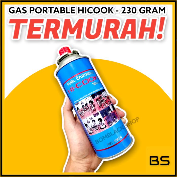 gas hicook kompor gas portable gas kompor 230gr