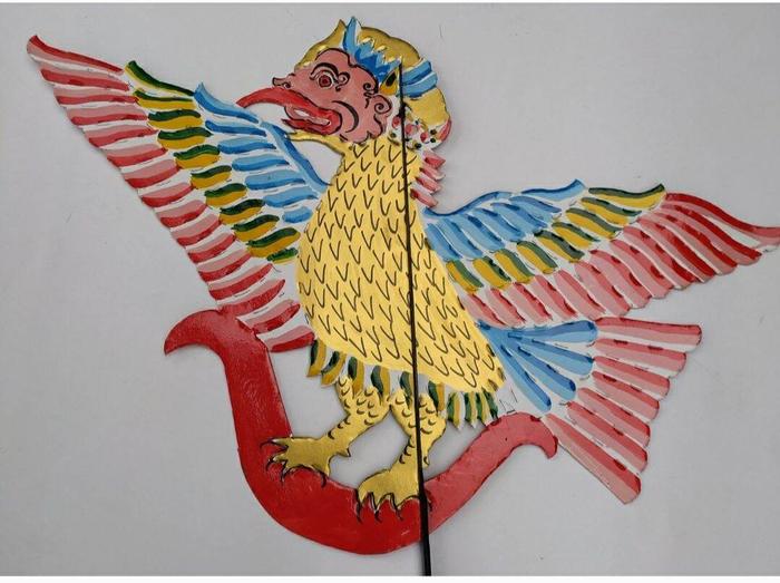 MAINAN ANAK WAYANG KULIT KERTAS HEWAN BURUNG