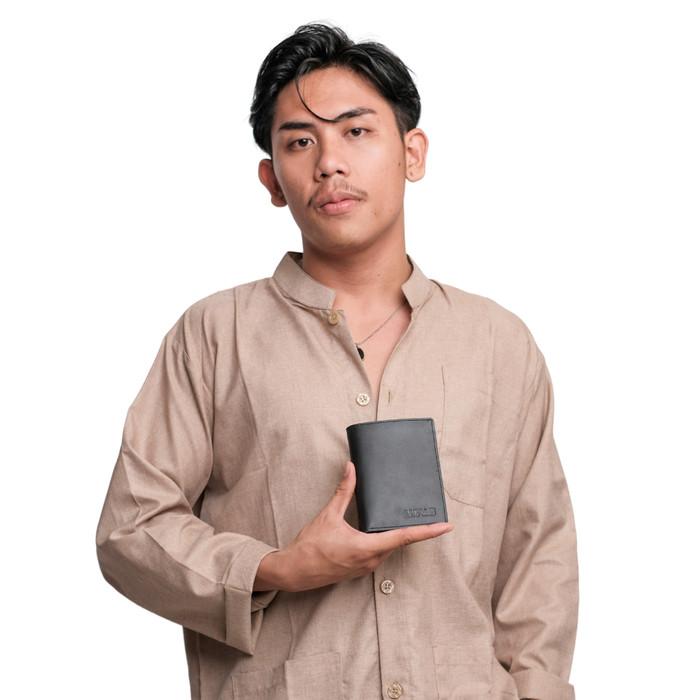 [LF003] LUFAS Dompet Lipat Kulit - Pria