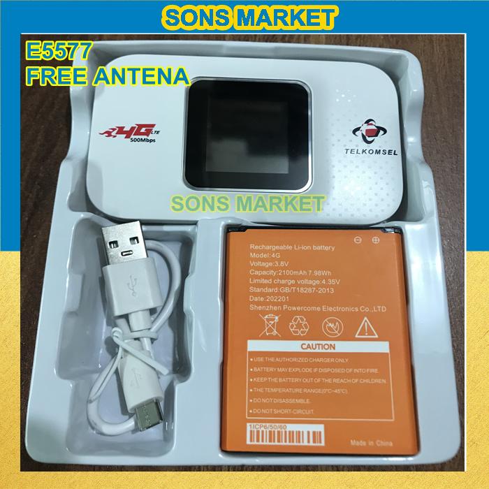 MODEM SMARTCOM Wifi E5577 E 5577 4G LTE with LCD not Huawei