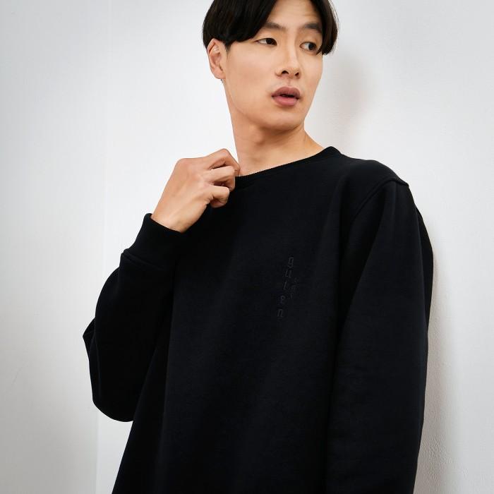Guten Inc - Sweater Hitam Pria Verti Jacket Black (Hoodie / Crewneck)