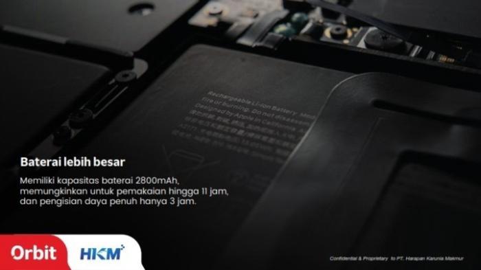MODEM Telkomsel Orbit Mifi N3 HKM M23 Bonus Kuota Modem wifi 4G Garansi Resmi - BLACK