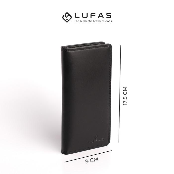 [LFP006] LUFAS Dompet Lipat Kulit Panjang - Pria/Wanita