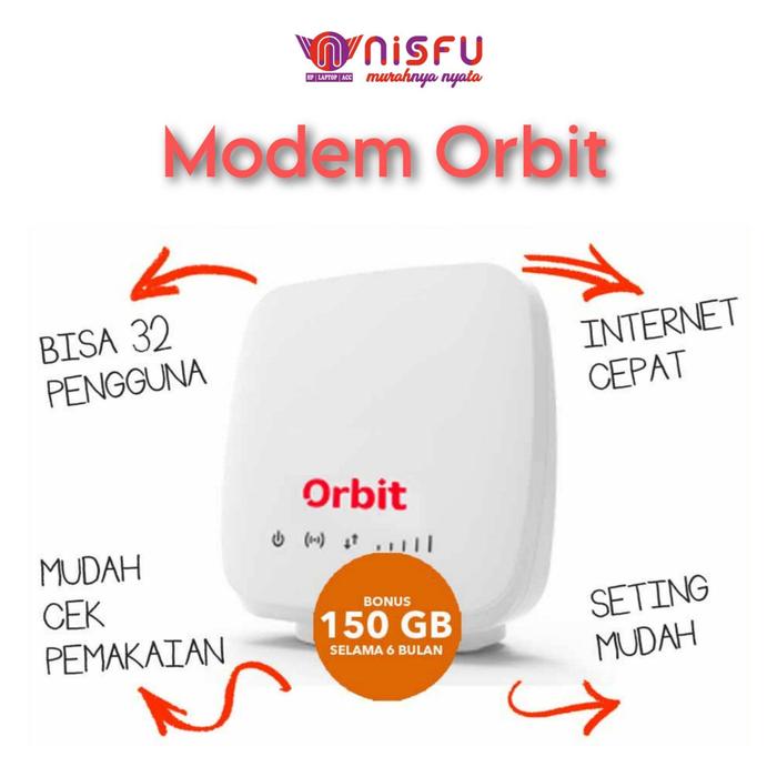 MODEM ROUTER TELKOMSEL ORBIT STAR A1 4G WIFI FREE