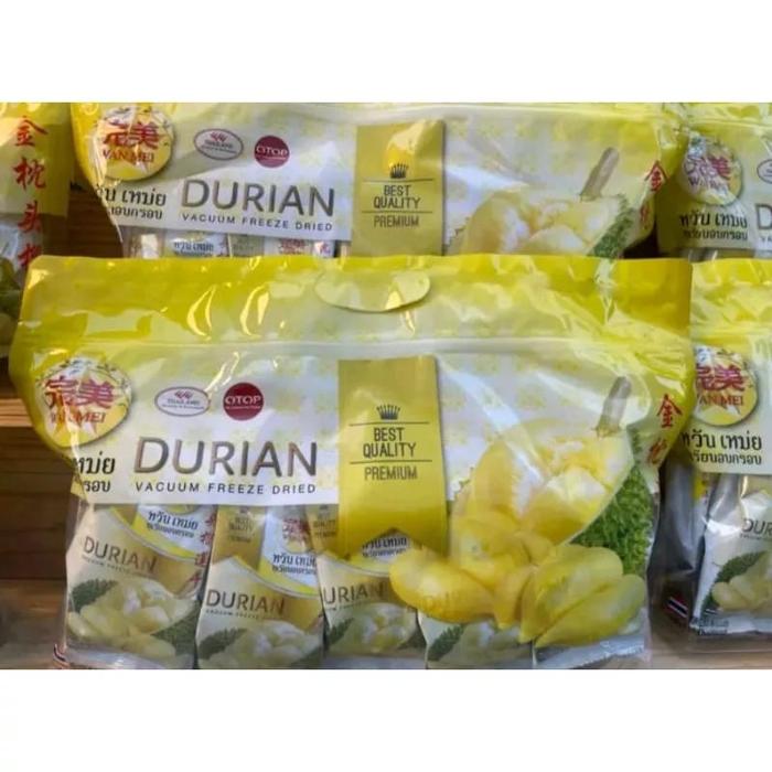 HALAL Wan Mei Durian Vacuum Freeze Dried/Snack Thailand
