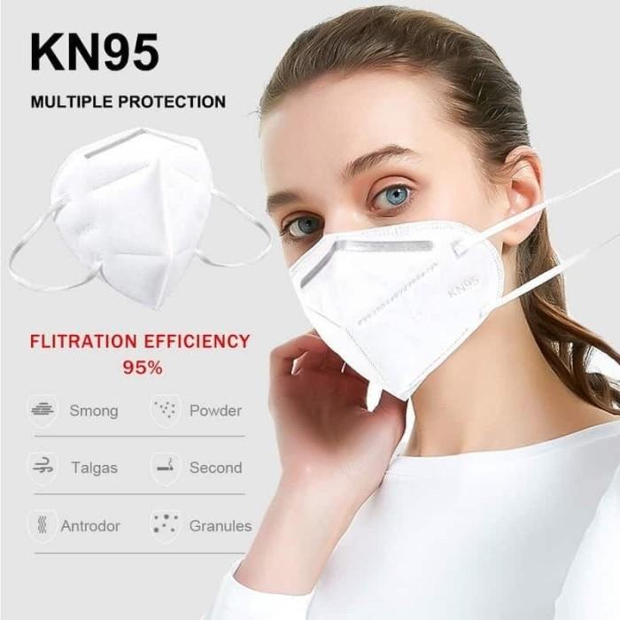 Masker KN95 Medis Anti Virus Bakteri Pm 2.5 Not Sensi International