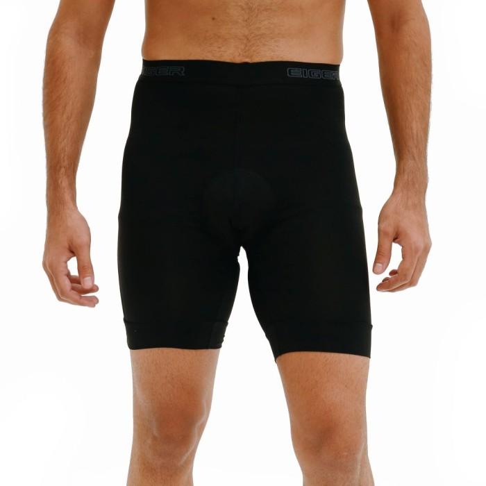EIGER OMNIUM INNER BIKE PAD SHORTS BLACK