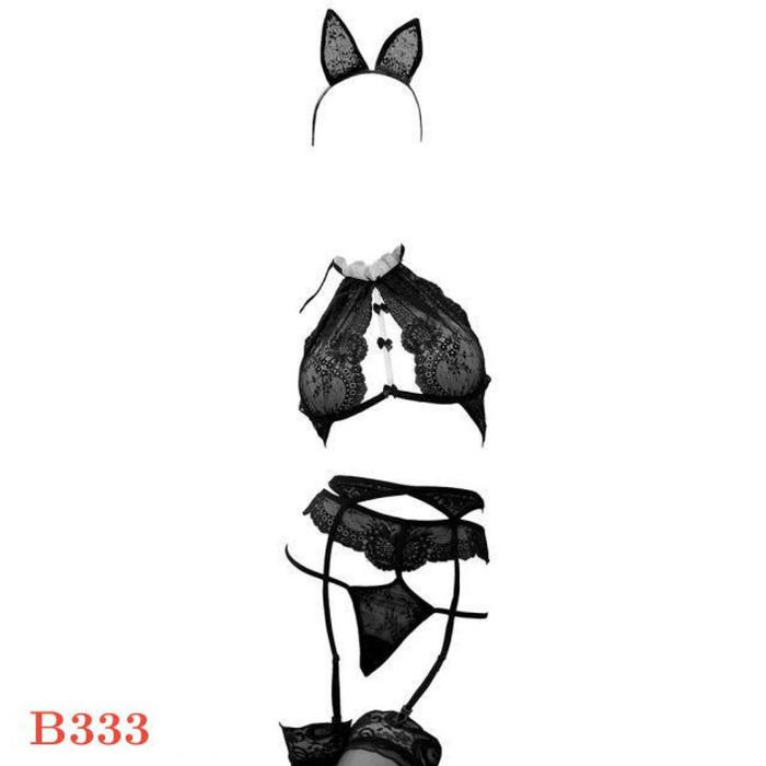 Lingerie Sexy Baju Costume Cosplay Wanita B333 Tema Playboy Bunny Girl Kelinci