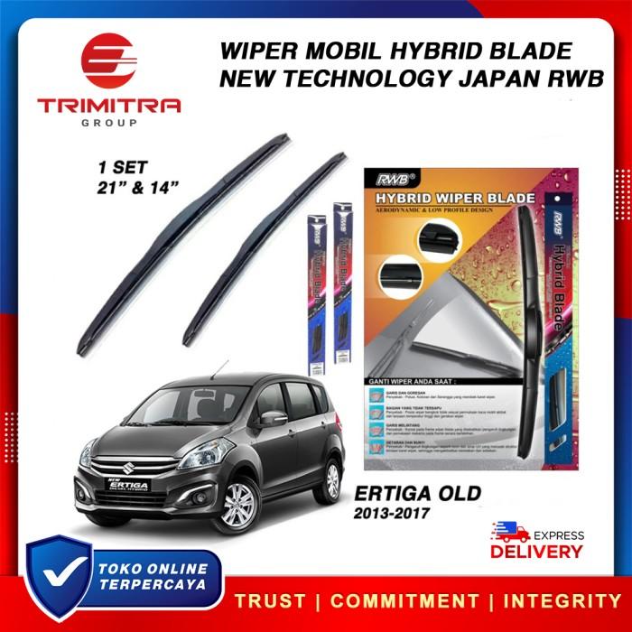 Wiper Mobil SUZUKI ERTIGA Karet Wiper Frameless Hybrid Blade Set RWB