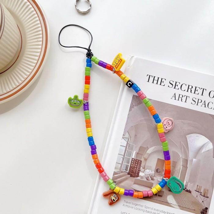 NEW!!! TOY STORY casetify phone strap beads gantungan tali lanyard hp chain [Frosty Shop1]