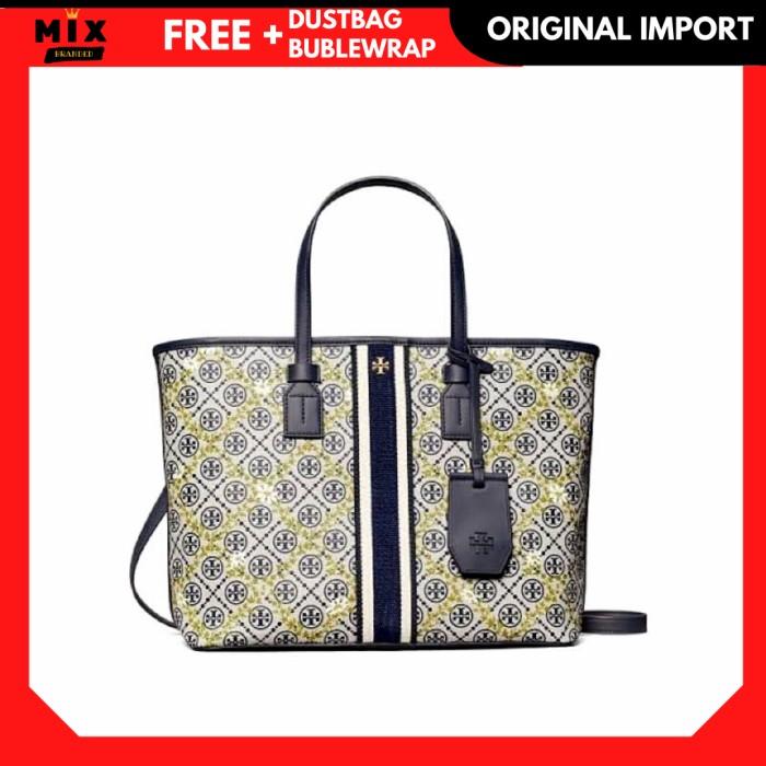 NEW!!! TAS TORRY BURCH FLOWER MEDIUM TOTE BAG ORIGINAL PREMIUM BRANDED CL007 [Frosty Shop1]