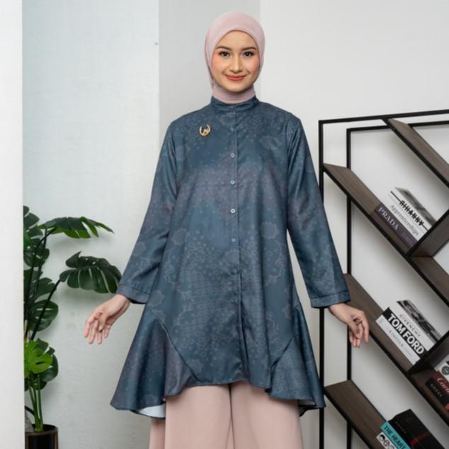 NEW- ZM ZASKIA MECCA - NEW VEE TUNIK - ROMANSA KHATULISTIWA - EDISI MAJEGAU SIAP KIRIM