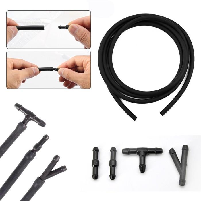 2M Selang Wiper Selang Air Wiper Plus Sambungan Selang Lurus T Y Wiper