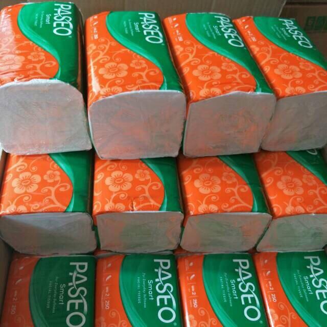 Tissue Paseo / Tisu Paseo Facial 250 sheet 2 ply ( Lembut )
