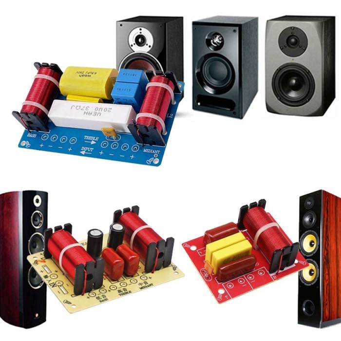 Modul Crossover 3 Way Passive Pasif Speaker Crossover Bass Treble Mid