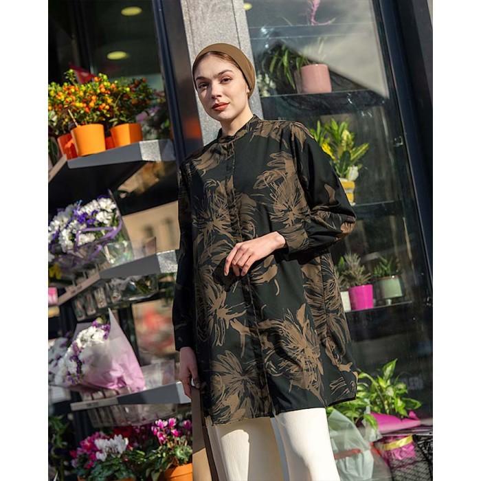 NEW- HEAVEN LIGHTS - SAVANNAH LONG SHIRT - TUNIK MOTIF WANITA - TUNIK KEKINIA SIAP KIRIM