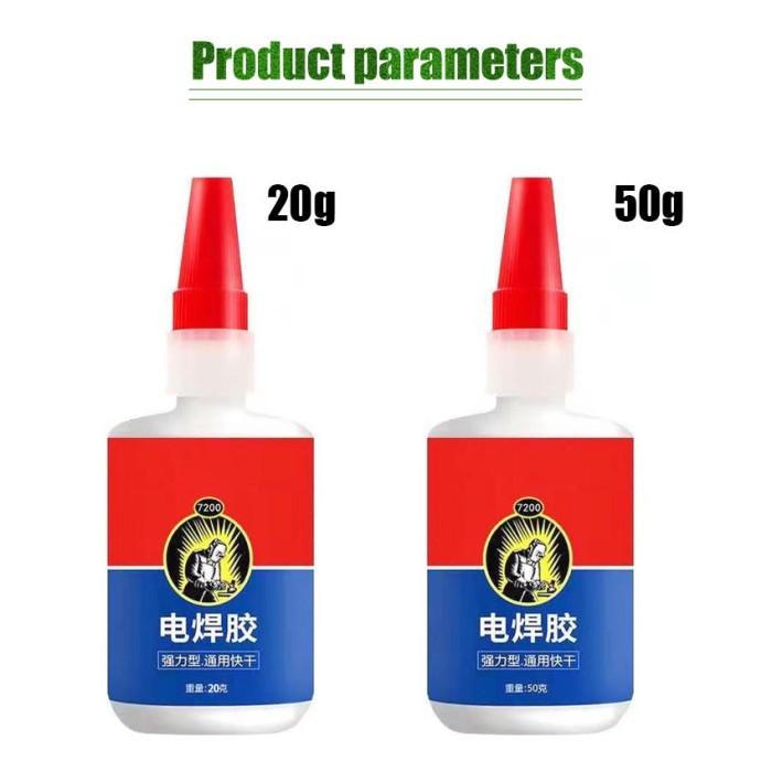 (50g) Super Glue/Lem Las/Welding Glue/Lem Sepatu/Lem Besi