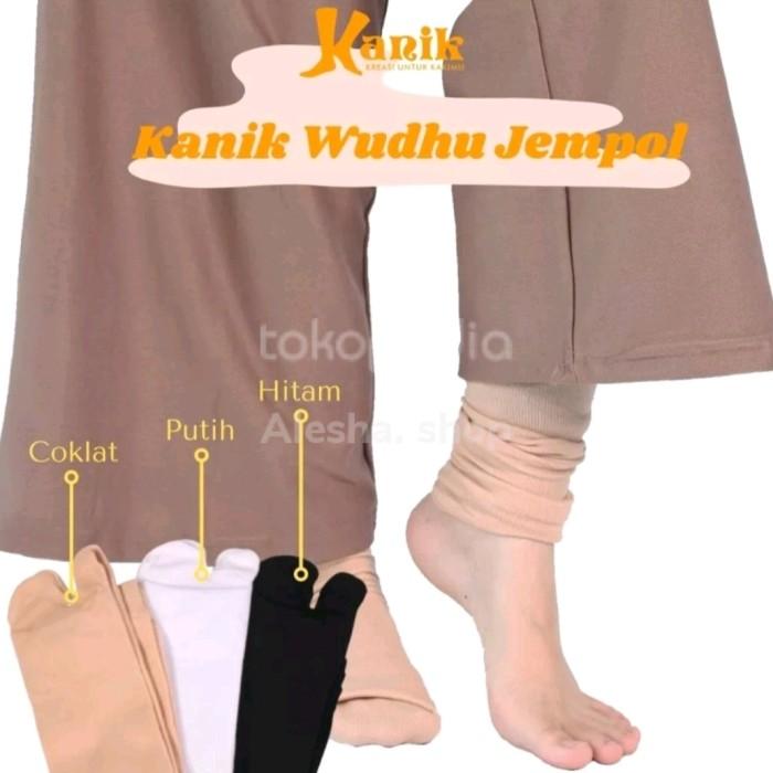 NEW- KAOS KAKI WUDHU JEMPOL KANIK/WIPOL HAJI DAN UMROH SIAP KIRIM