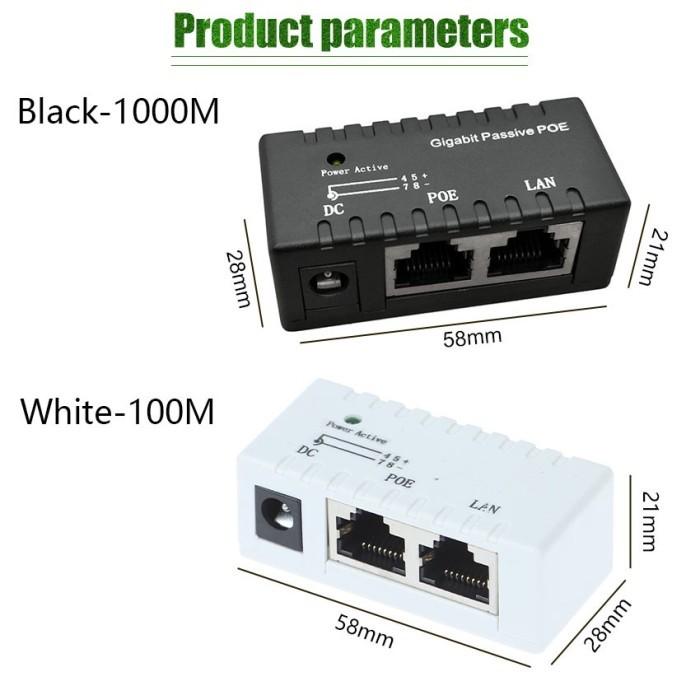 POE Injector Gigabit / POE Passive / POE Kotak