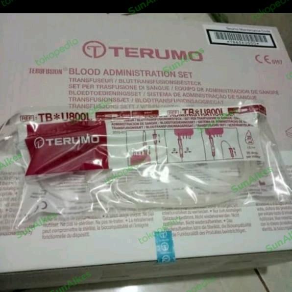 Terufusion Set Terumo/Tranfusion Blood Administration Set isi 50pcs