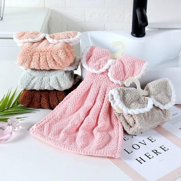 Lap Tangan Gantung Model Dress Lucu Serbet Tangan Gantung Microfiber