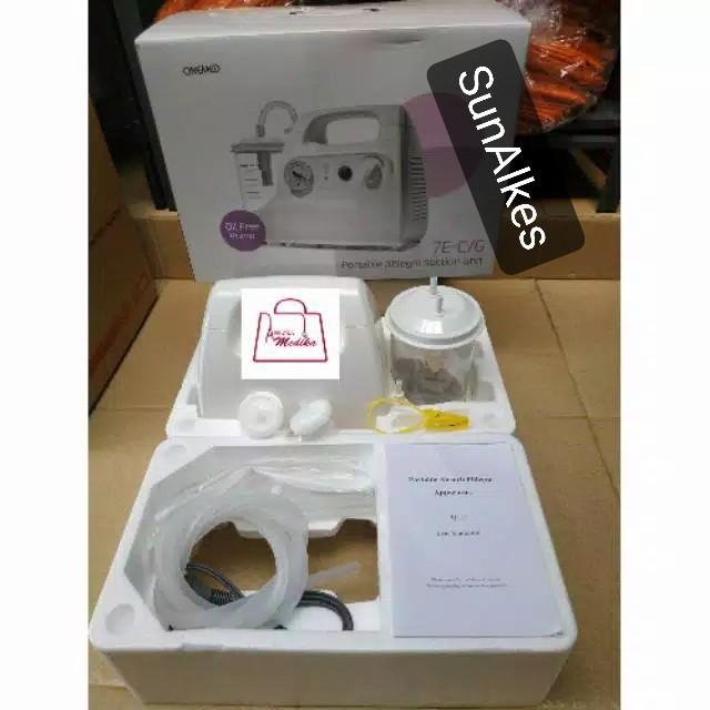 Suction Pump Portable Phlemg Onemed 7E-C/Alat Sedot Dahak