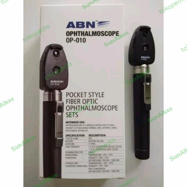 OphthalmoscopeOP-010 ABN/Alat Periksa Retina Mata