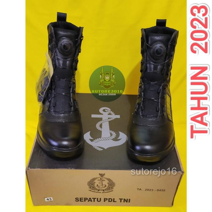 sepatu tali putar pdl Bocorocco navy tni al tahun 2023