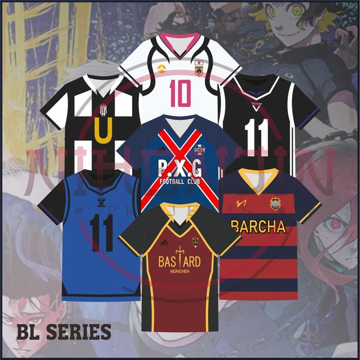 [PO] Blue Lock Soccer Anime Custom Jersey