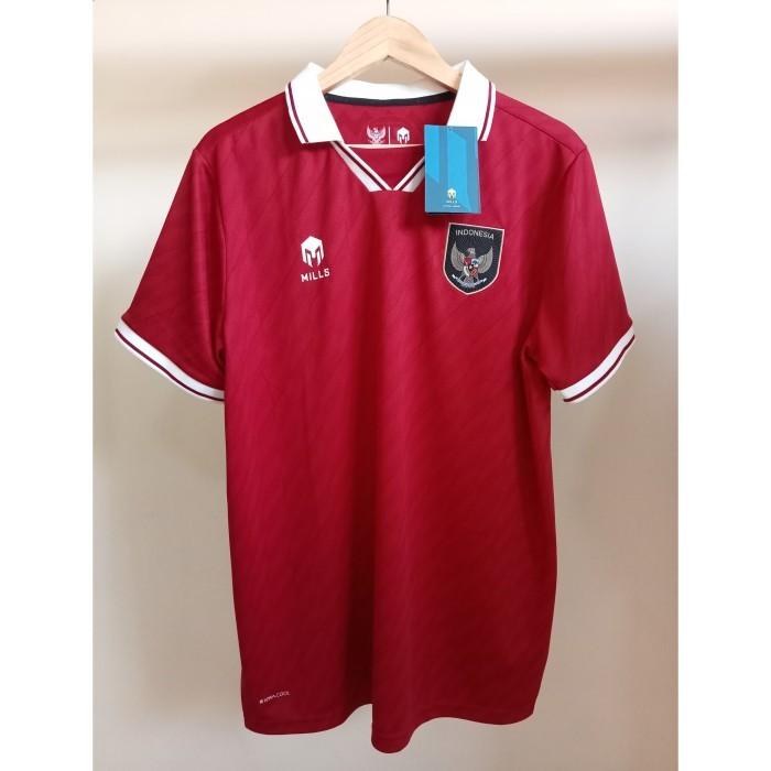 Jersey Timnas home 2023 replica (S M L XL 2XL 3XL) original mills baju bola asli BNIP new baru shirt