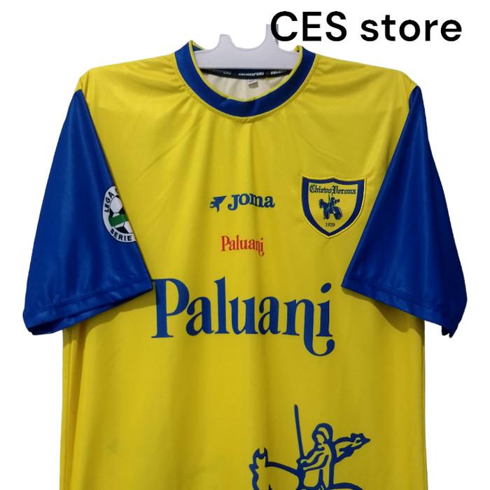 jersey baju olahraga sport bola retro chievo verona