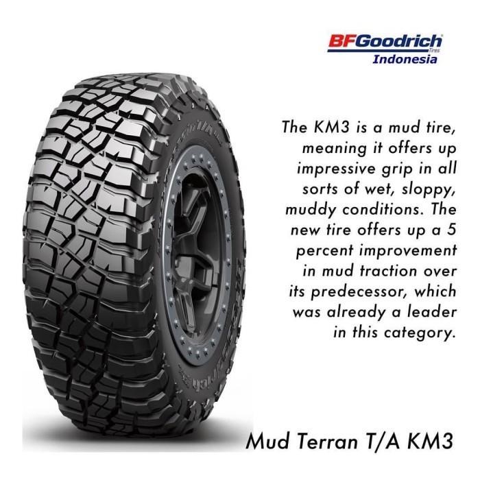 Ban BFG BFGOODRICH Mud Terrain MT KM3 35 x 12.5 R17 Ring 17 Wrangler Rubicon JK JL JT