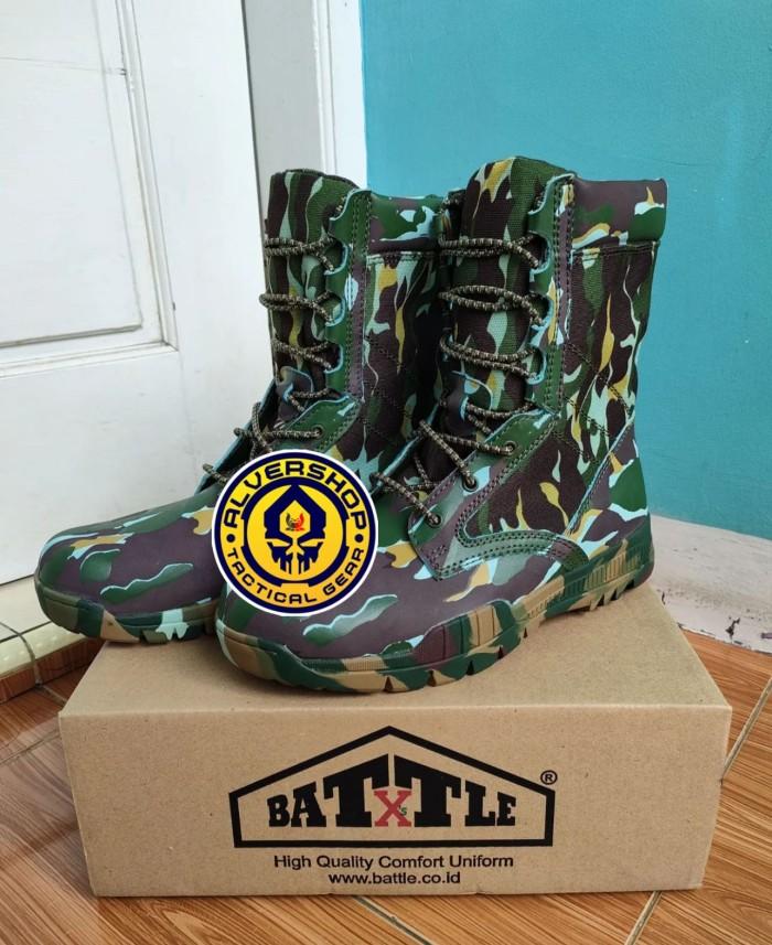 Sepatu Pdl Loreng Polri Brimob PELOPOR Full Loreng Battle X