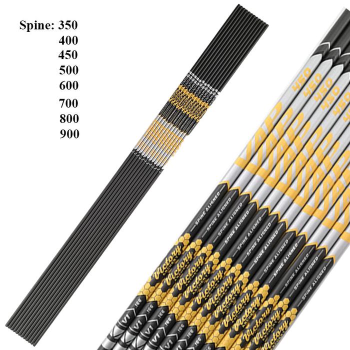 Archery Carbon Arrow Shaft Spine 350 400 450 500 600 700 750 800 900 ID 4.2mm Recurve Bow Longbow Hu