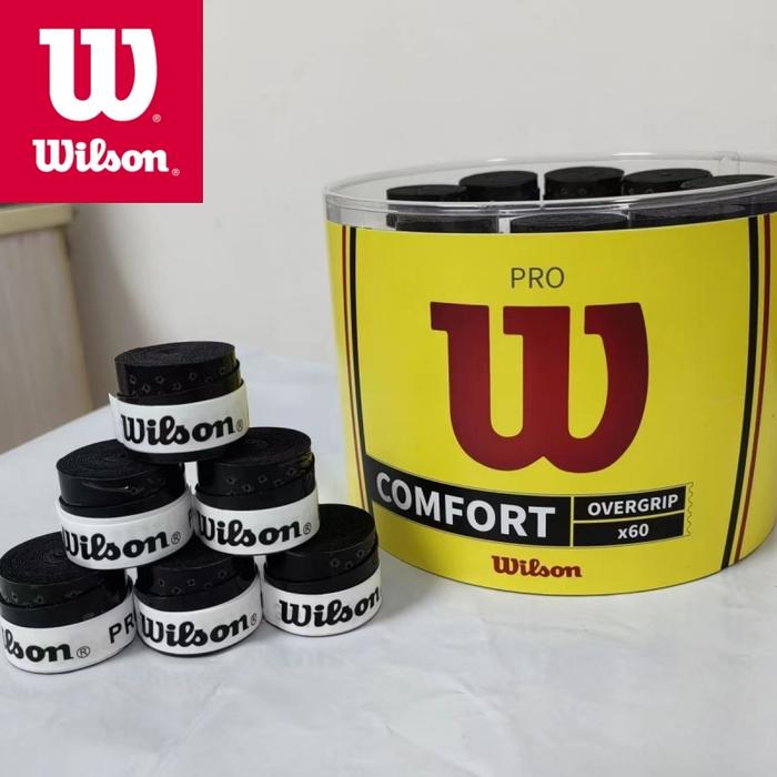 Wilson tennis racket anti slip handle, impact absorbing grip strap, training accessories, 15/30/50/8