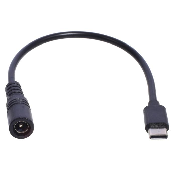 DC 5.5 x 2.1mm / 3.5x1.35mm Female jack to Type-C Male Plug usb C male DC Power Connector Adapter DC