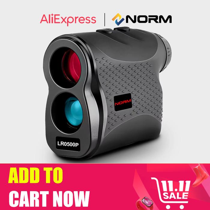NORM 1000M Golf Laser Rangefinder Hunting OutdoorSport Survey 600M 900M 1200M 1500M Range