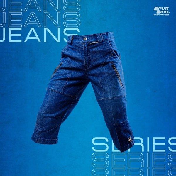 PANT 3 4 JEANS PVR IND - Celana 3 per 4 Cycling Gowes - Celana Jeans Gowes Santai Touring
