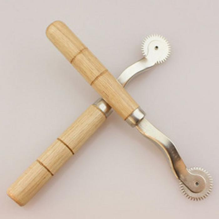 Sewing Tool Kit accessories Handle Practical Serrate Edge Pattern Tracer Tracing Tailor chalk Wheel 