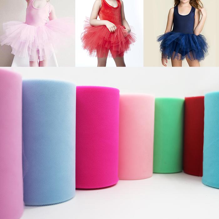 Tulle Roll 100 Yards Organza Wedding Decoration TUTU Baby Shower Tulle Roll 15cm Decoration Party An