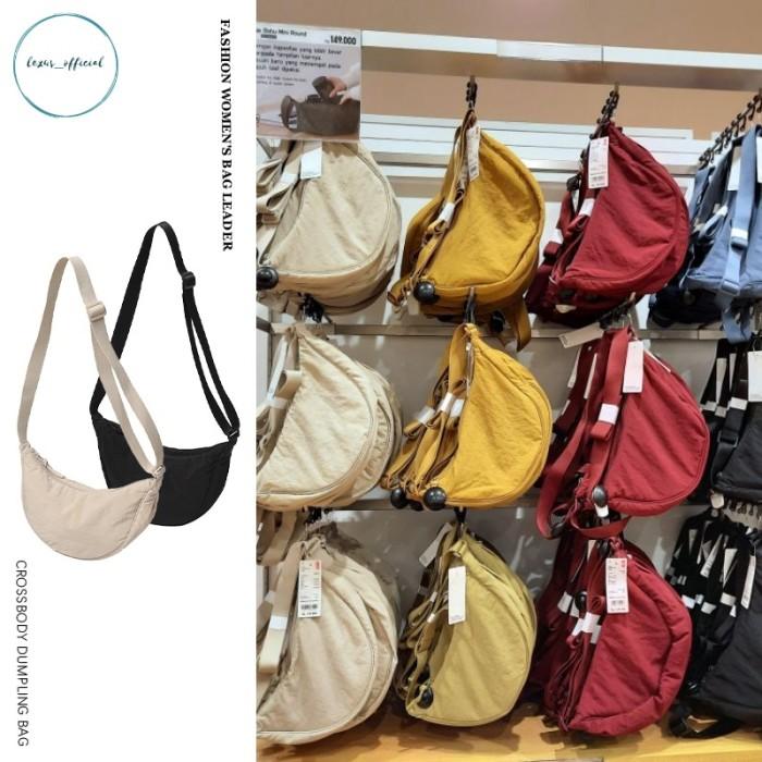 promo Tas Bahu Cewek UNIQLO Wanita Mini Kanvas Tas Selempang Wanita Warna
