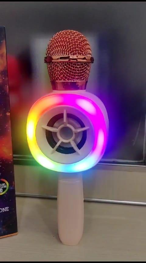 Mic Karaoke Bluetooth Portable Fleco S-10 Microphone Bluetooth Speaker Radio - Mic Tanpa Kabel Multi