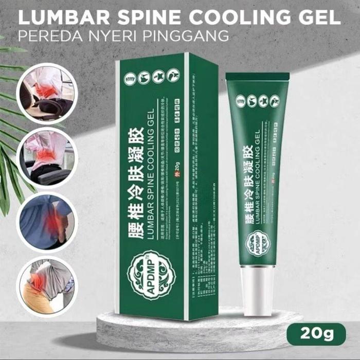 DK- HEMAT 3 PCS - APDMP Lumbar Spine Cooling Gel Salep Asli Cream Lumbar Cina Original Lumbar Cold C