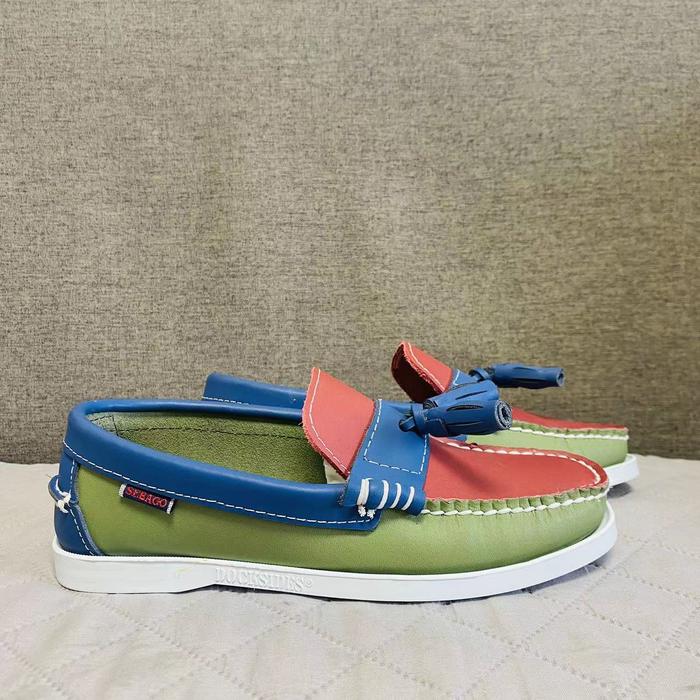 SEBAGO Men Homme Authentic Docksides Shoes - Premium Leather Moc