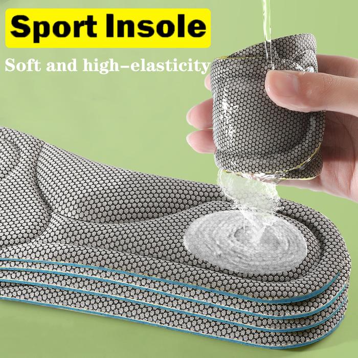 Nano Orthopedic Shoe Insoles 4D Memory Foam Massage Shoe Sole Men