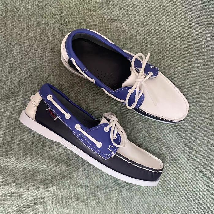 SEBAGO HANDMADE GENUINE LEATHER DOCKSIDES CLASSIC BOAT SHOES NB02