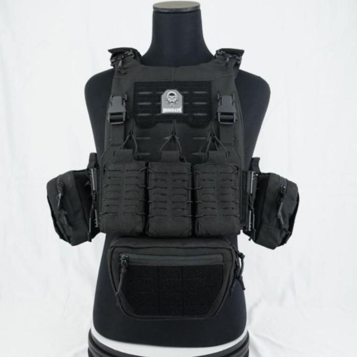 CanSatisfied BLACK CHITO MK2 BODY VEST ROMPI ANTI PELURU DURHAIM ORIGINAL TERBARU