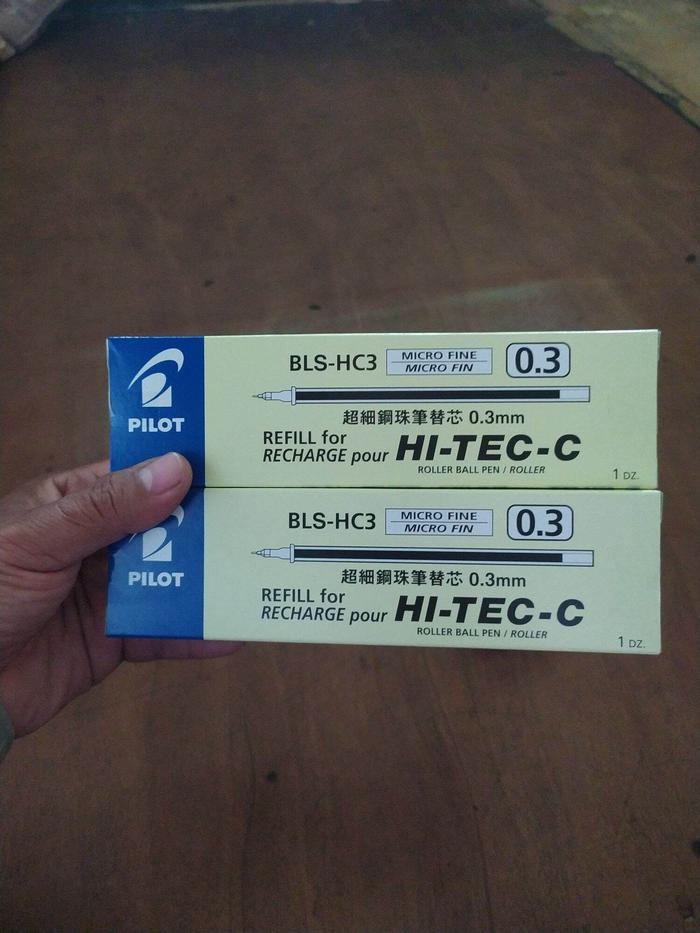 Grosir refil hi tech 0.3 refile isi pilot hitec 0.3 pilot 0.3 pen isi ulang refil pilot pena pilot i