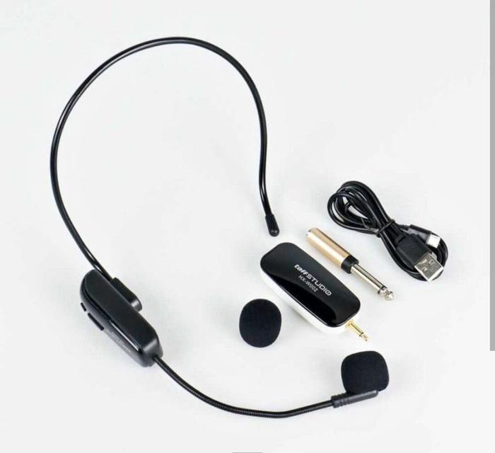 Mic Bando Tanpa Kabel Wireless UHF Mik Imam Masjid Mushola Pengajian Ngaji Call Center Mic